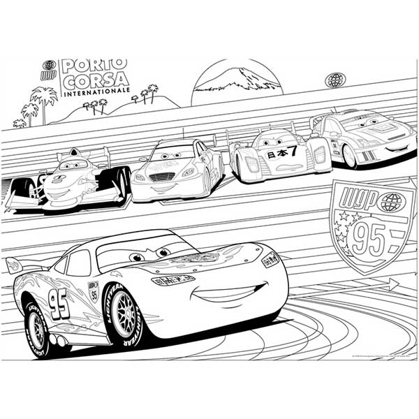 Lisciani Slagalica 150 Delova-Maxi Cars 2u1 Složi i Oboji 31732 - dodatni pogled