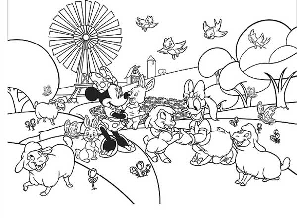 Lisciani Slagalica 150 Delova-Maxi Mini Maus 2u1 Složi i Oboji 31730 - dodatni pogled