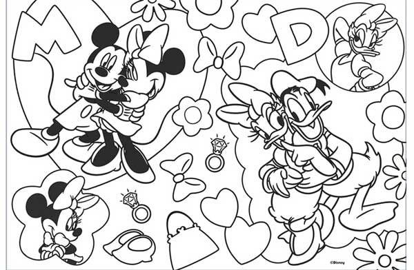 Lisciani Slagalica 60 Delova-Mini Maus 2u1 Složi i Oboji 31678 - dodatni pogled