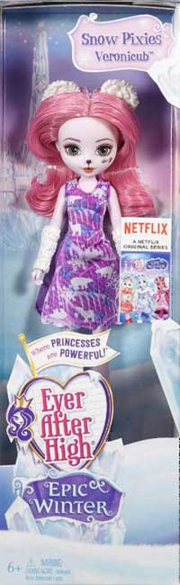 Mattel Lutka Ever After High® Snow Pixies Veronicub 37472 - dodatni pogled