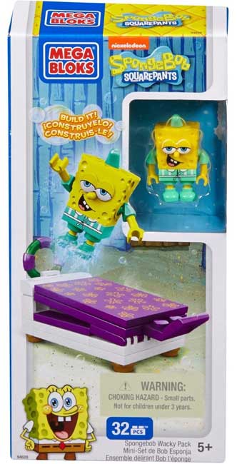 Mega Bloks Kocke Sunđer Bob u lansirnom krevetu 37145 - dodatni pogled