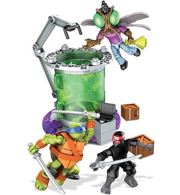 Mega Bloks Kocke TMNT Baksterova mutant laboratorija 36680 - dodatni pogled