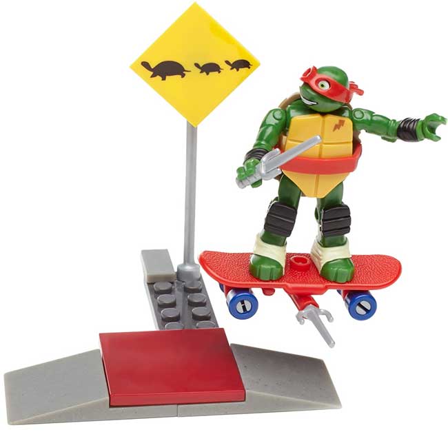 Mega Bloks Kocke TMNT Raph Skate Training 36683 - dodatni pogled