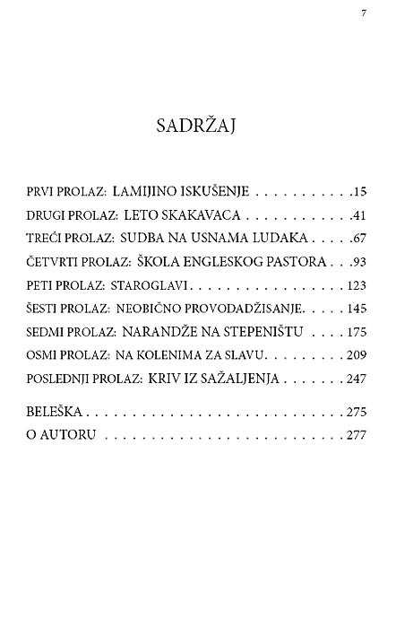 Taniosova Stena, Amin Maluf - dodatni pogled
