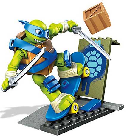 Mega Bloks Kocke TMNT Leo Skate Training 36683 - dodatni pogled