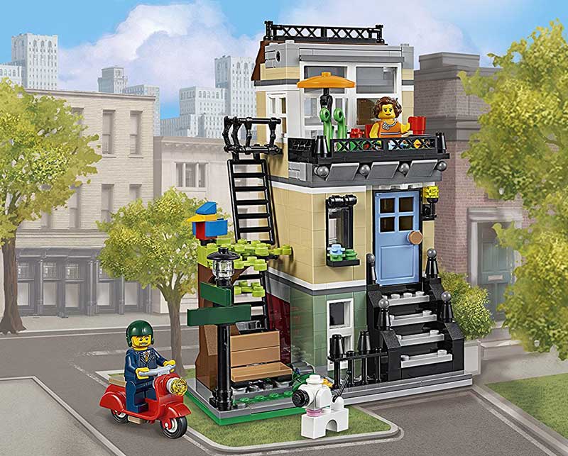 LEGO® Creator kocke 3 in 1 - Park Street Townhouse – Kuća iz Park ulice 566 delova 31065 - dodatni pogled