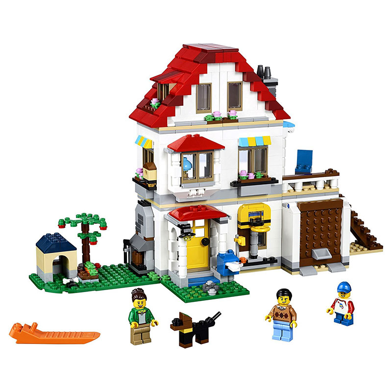 LEGO® Creator kocke 3 in 1 - Modular Family Villa – Porodična vila 728 delova 31069 - dodatni pogled
