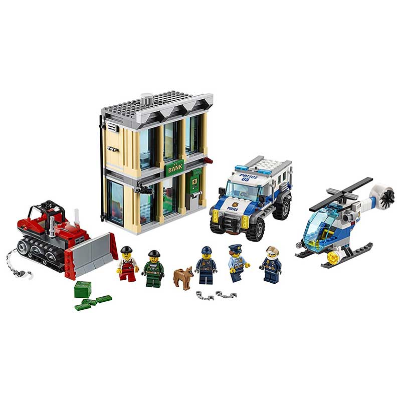 LEGO® City kocke Bulldozer Break-in – Pljačka banke 561 deo 60140 - dodatni pogled