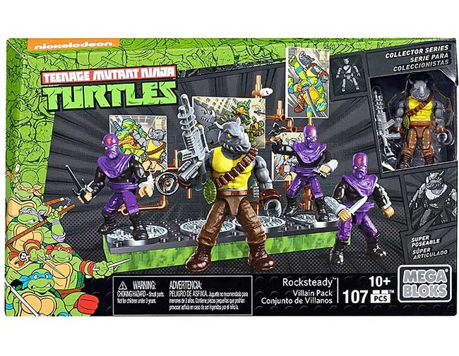 Mega Bloks Kocke TMNT Rocksteady Villain 37138 - dodatni pogled