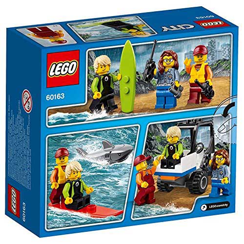 LEGO® City kocke Coast Guard Starter Set - Obalska straža: Osnovni set 76 delova 60163 - dodatni pogled
