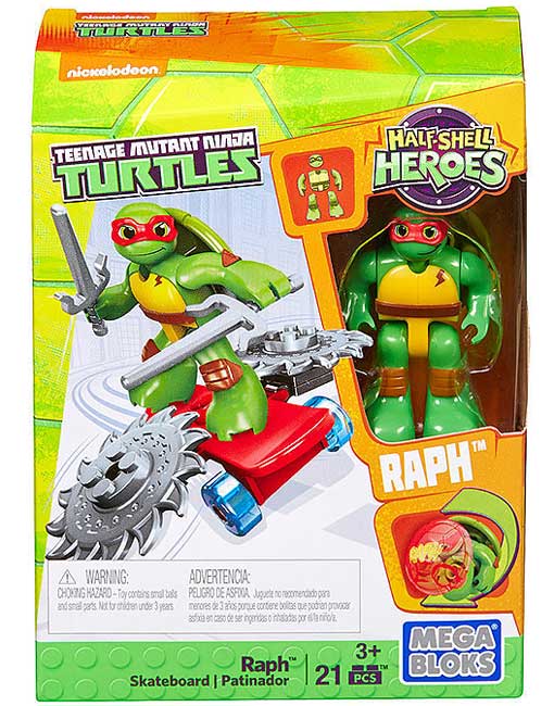 Mega Bloks Kocke TMNT Shell-Roll Raph 37141 - dodatni pogled
