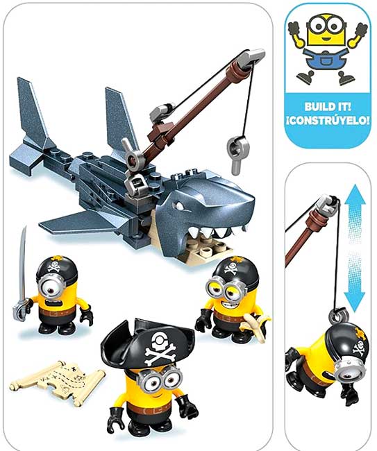 Mega Bloks Kocke Minions Pirati 36690 - dodatni pogled