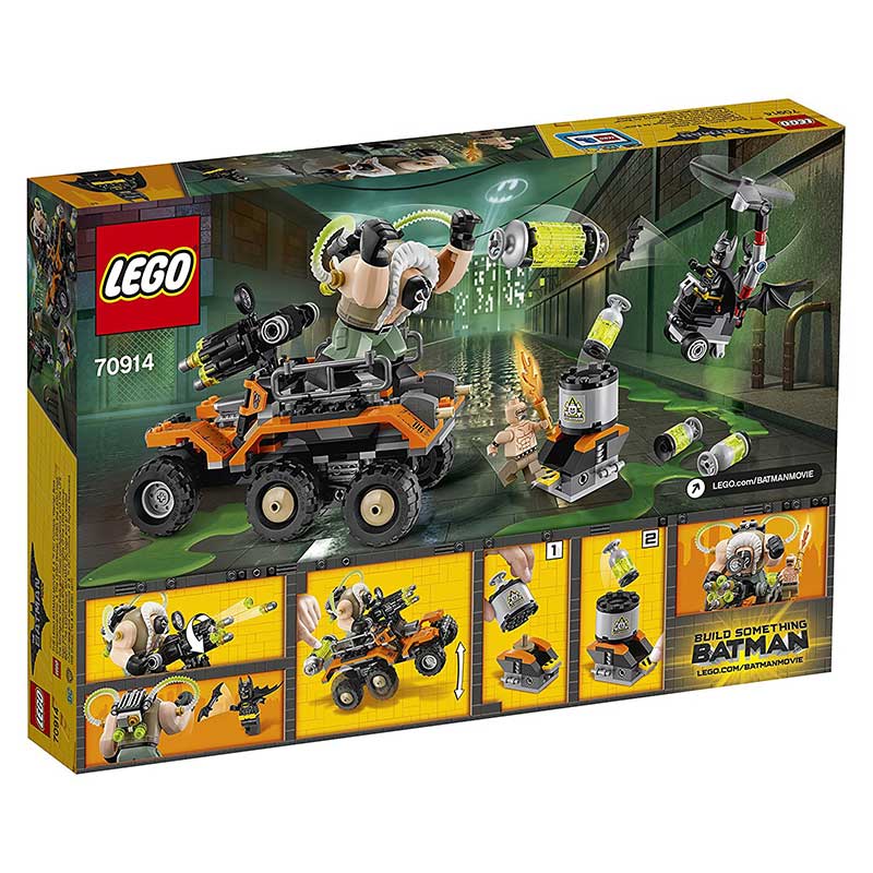 LEGO Batman Movie kocke Bane Toxic Truck Attack – Bejnov napad toksičnim otrovom  366 delova 70914 - dodatni pogled