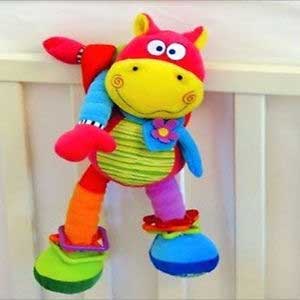 Lorelli Coloria Hippo Long Legs Plišana igračka 1019026 - dodatni pogled