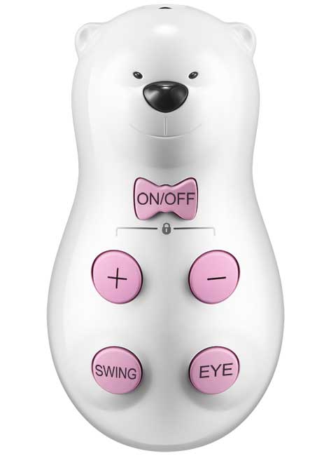 Midea Kid Star WiFi Inverter klima uređaj za dečiju sobu MSEAAU-09HRFN1-QRD0G Pink - dodatni pogled