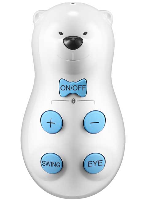 Midea Kid Star WiFi Inverter klima uređaj za dečiju sobu MSEAAU-09HRFN1-QRD0G Blue - dodatni pogled