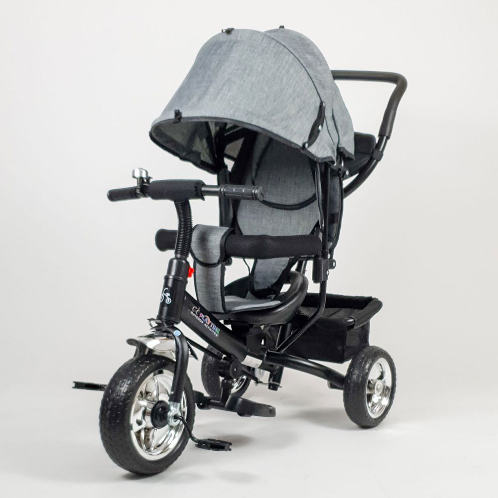 Tricikl Guralica Playtime 411 sivi - dodatni pogled