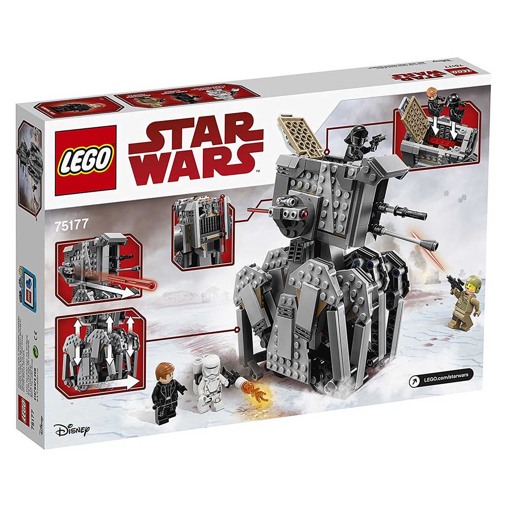 LEGO® STAR WARS™ kocke First Order Heavy Scout Walker - Teški hodač-izviđač Prvog reda 554 dela 75177 - dodatni pogled