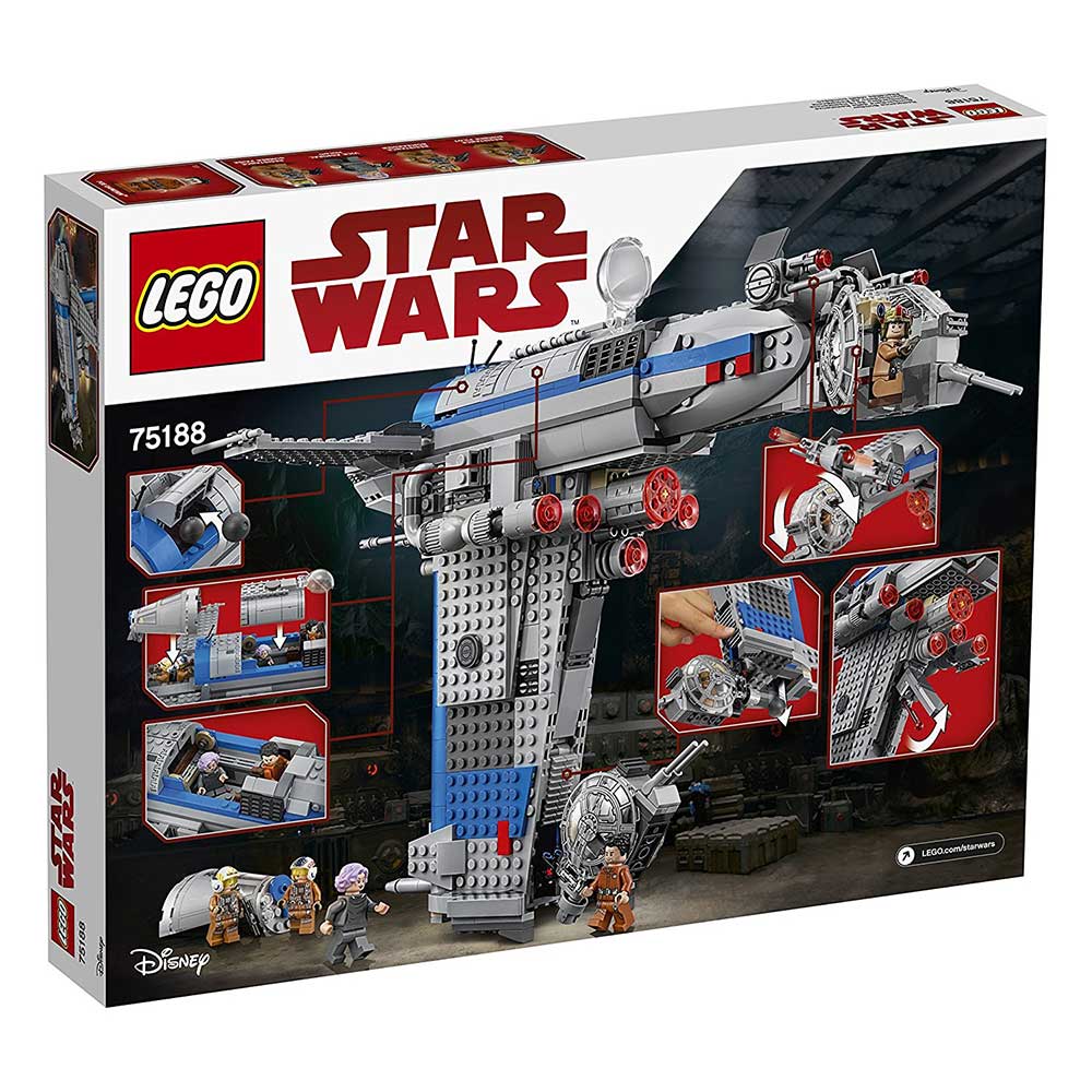 LEGO® STAR WARS™ kocke Resistance Bomber - Bombaš Otpora 780 delova 75188 - dodatni pogled
