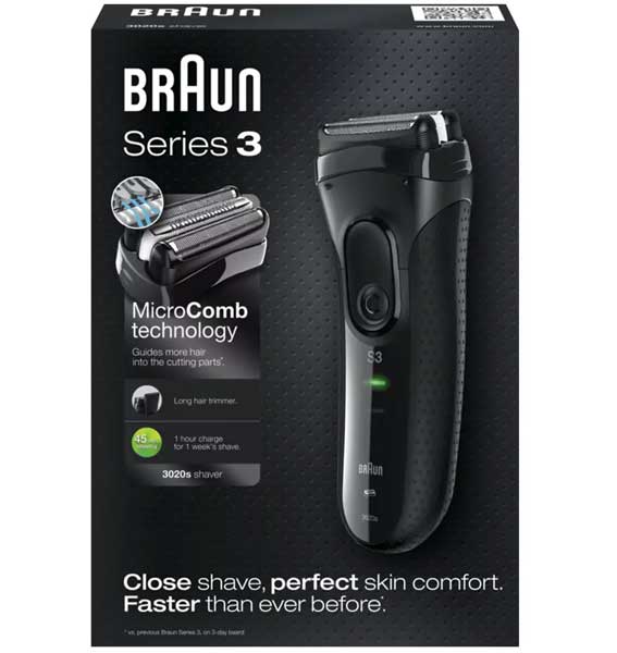 Braun 3020 brijač sa punjivom baterijom 504641 - dodatni pogled