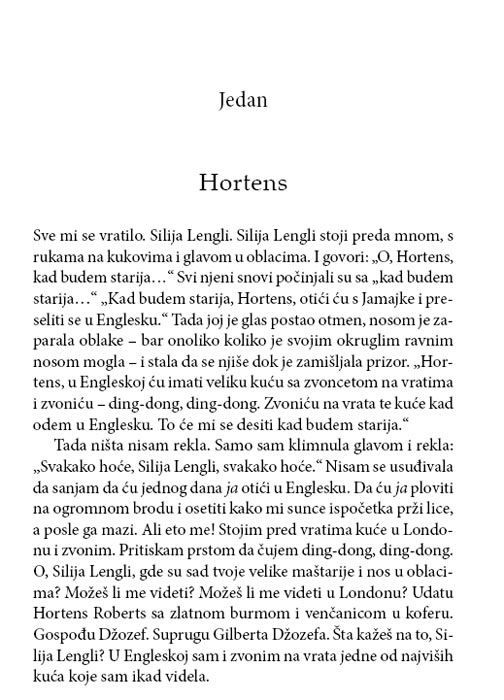 Malo Ostrvo, Andrea Levi - dodatni pogled