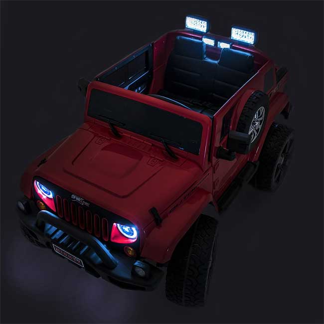 Dečiji automobil na akumulator 306 crveni - dodatni pogled