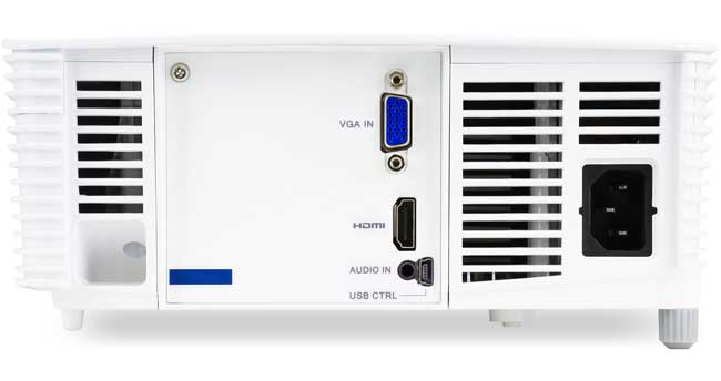 Projektor Acer X137WH - dodatni pogled