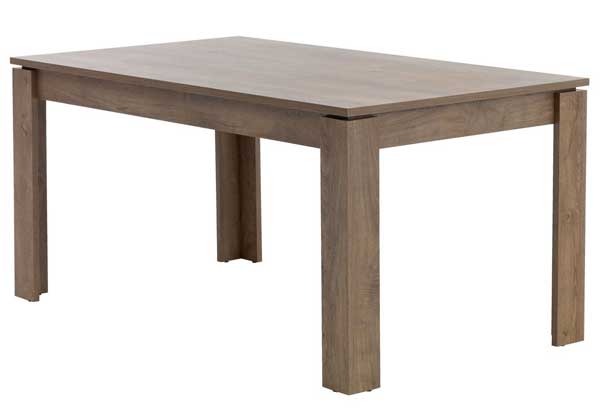 Trpezarijska garnitura Videj 160 Sto i 4 stolice braon - dodatni pogled