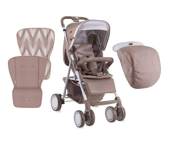 Lorelli Bertoni Kolica AERO sa navlakom za noge Beige - dodatni pogled