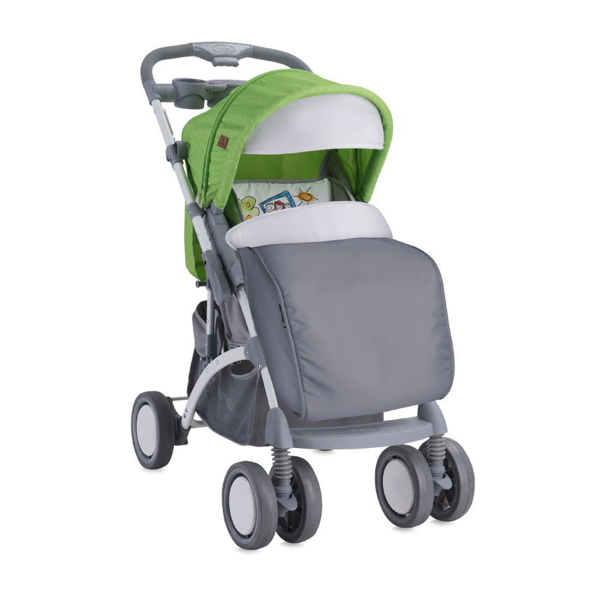 Lorelli Kolica APOLLO Green and Grey Car + Torba za mame - dodatni pogled