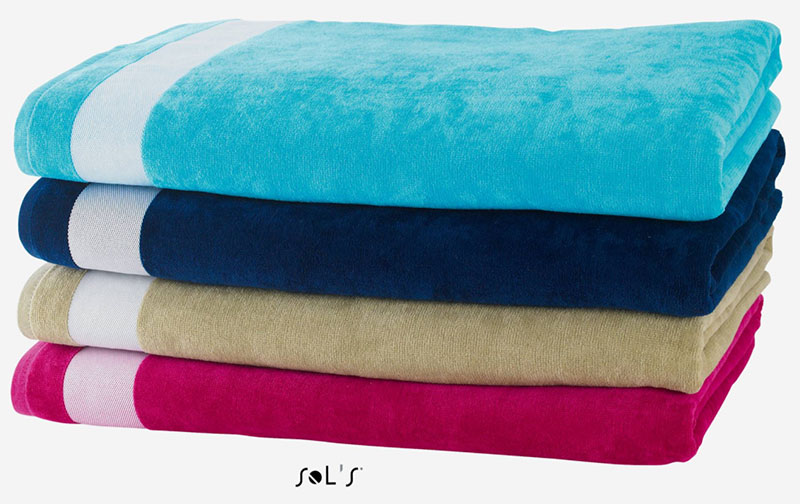 Sols Peškir za plažu 100x160cm Lagoon French Navy 89006 - dodatni pogled