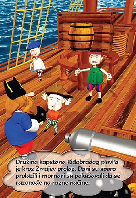 Gusarske Avanture : Ostrvo Vulkano, Kristijan Ðokić - dodatni pogled