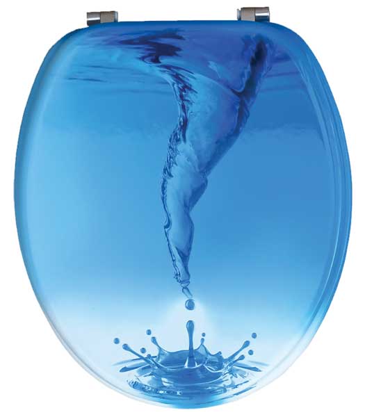 Laguna Daska za toalet od lakiranog medijapana DKSK523 - dodatni pogled