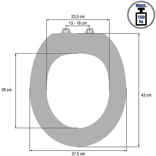 Cornat Daska za toalet Duroplast KSDO00 - dodatni pogled