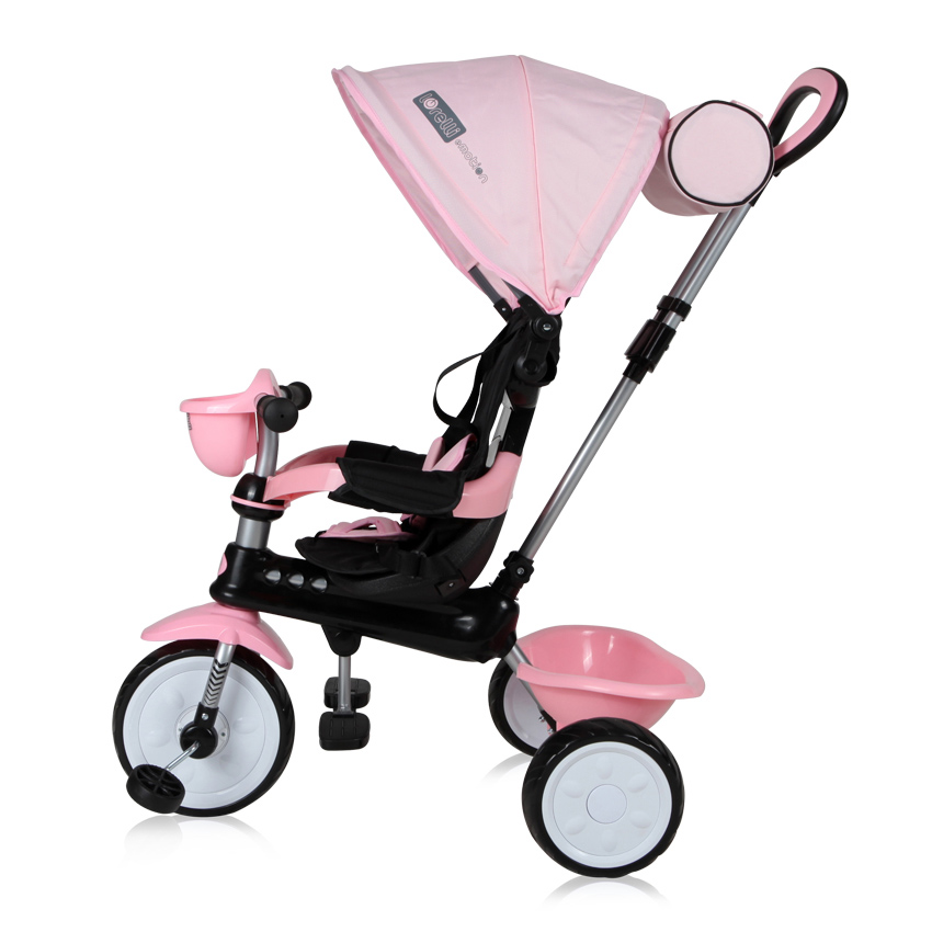 Lorelli Tricikl sa tendom i ručkom za guranje One pink 10050530012 - dodatni pogled