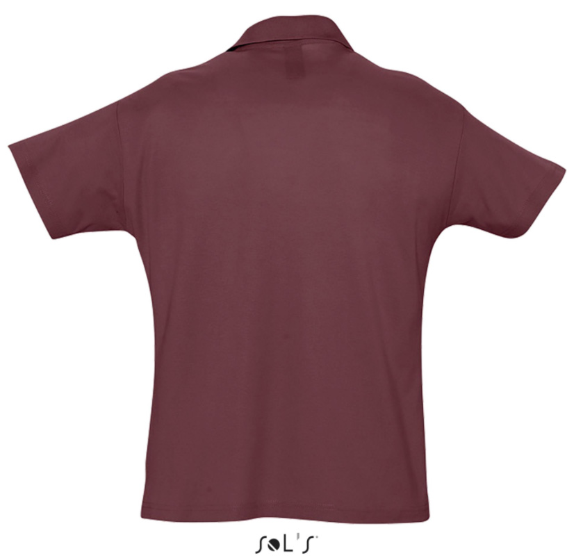 Sols Muška polo majica Summer II Burgundy veličina XS 11342 - dodatni pogled