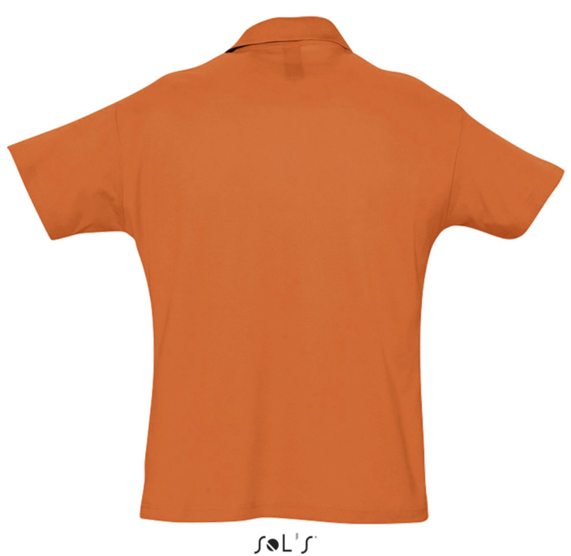 Sols Muška polo majica Summer II Orange veličina XS 11342 - dodatni pogled