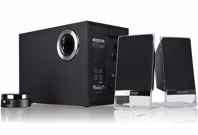 Microlab M200BT 2.1 Bluetooth zvučnici Black - dodatni pogled