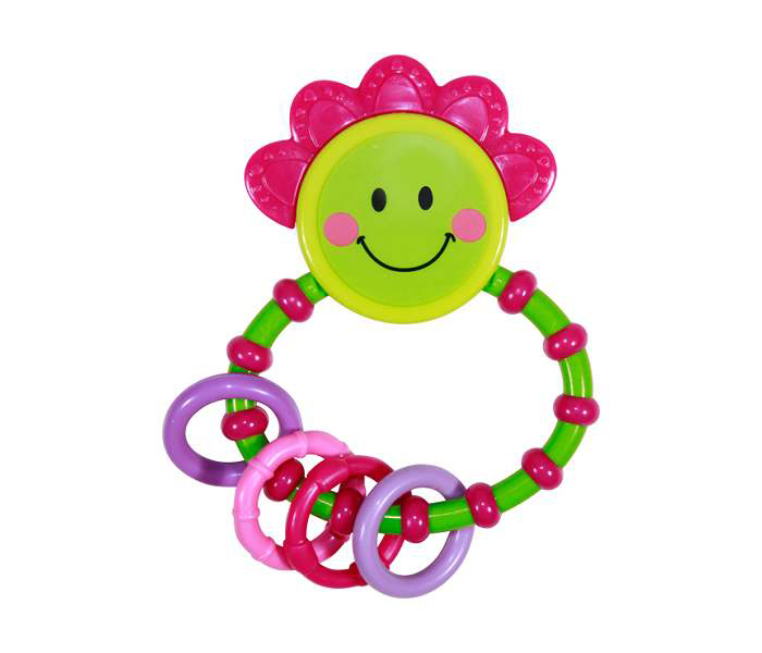 Lorelli Zvečka za bebe Prstenovi - gusar, cvetić, leptirić - dodatni pogled