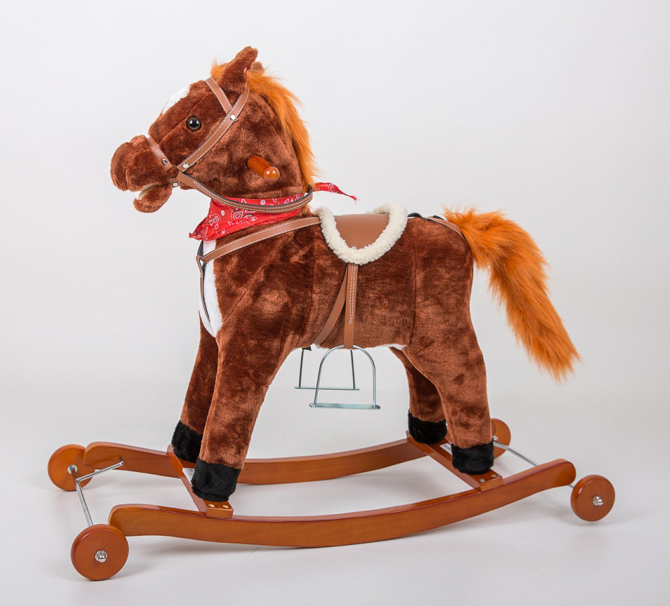 Dečija klackalica - guralica Muzički konjić - dodatni pogled