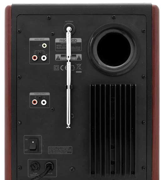 Microlab FC530U 2.1 zvučnici FM Radio SD USB Daljinski upravljač - dodatni pogled