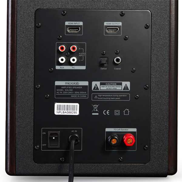 Microlab SOLO9C 2.0 zvučnici 140W RCA HDMI - dodatni pogled