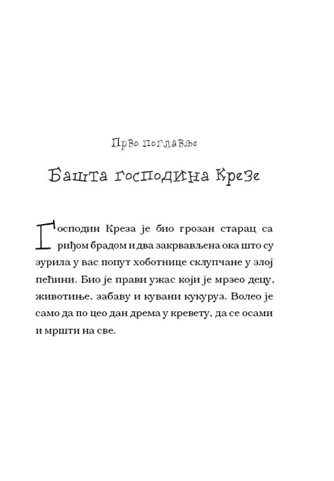 Vi Ste Zli, Gospodine Krezo!, Endi Stenton - dodatni pogled