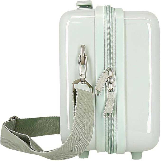 Neseser kofer za kozmetiku Roll Road Spring is here mint 40839 - dodatni pogled