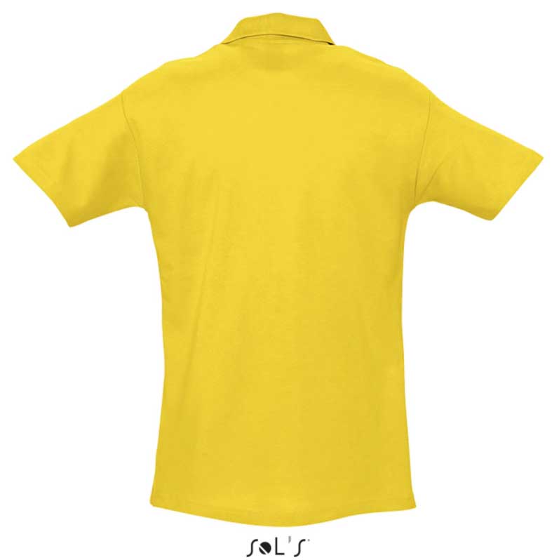 Sols Polo majica za muškarce Spring II Gold veličina L 11362 - dodatni pogled