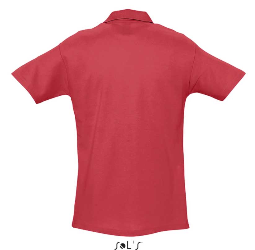 Sols Polo majica za muškarce Spring II Red veličina XL 11362 - dodatni pogled