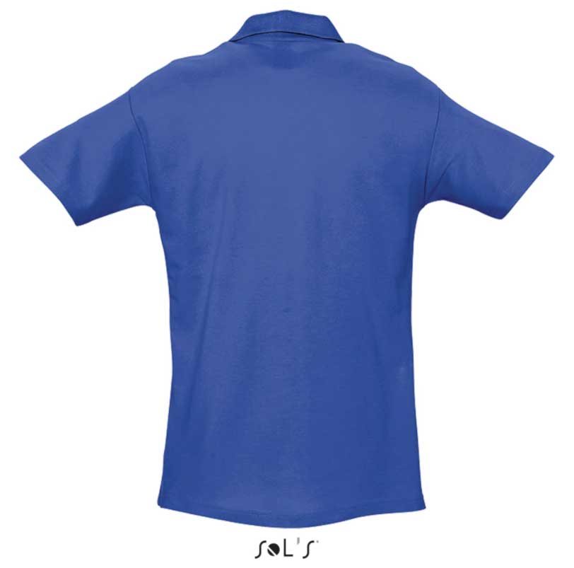 Sols Polo majica za muškarce Spring II Royal Blue veličina L 11362 - dodatni pogled