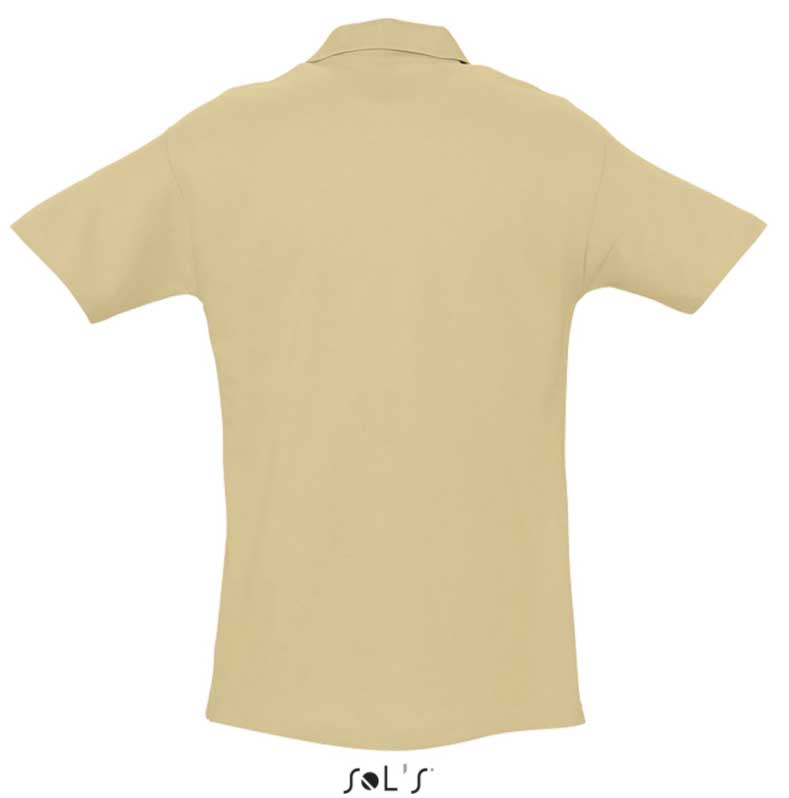 Sols Polo majica za muškarce Spring II Sand veličina XXL 11362 - dodatni pogled