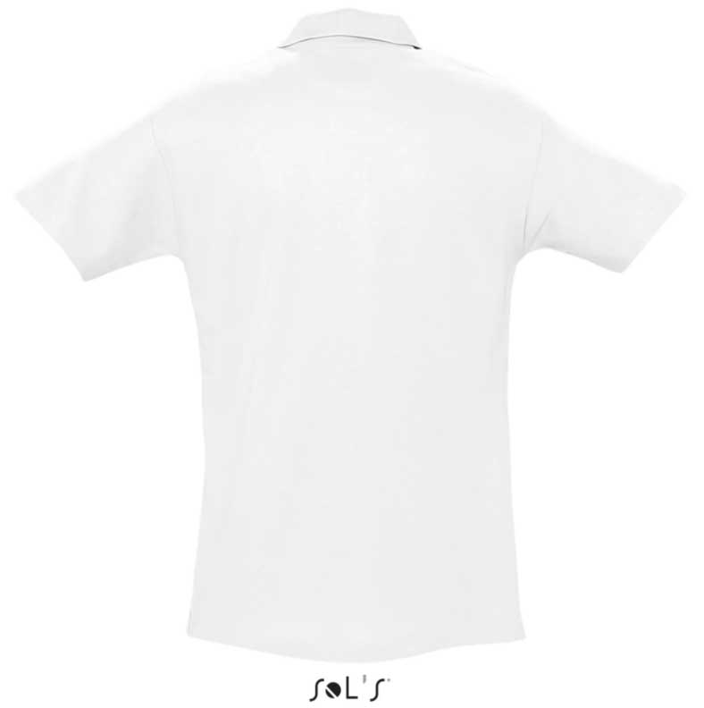 Sols Polo majica za muškarce Spring II White veličina S 11362 - dodatni pogled
