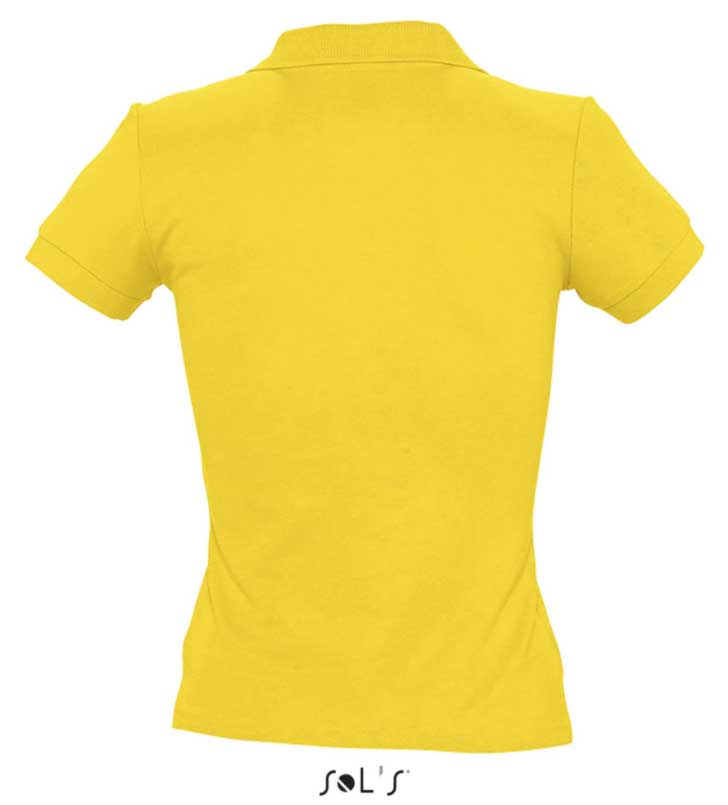 Polo majica za žene Sols People Gold veličina S 11310 - dodatni pogled